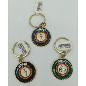 Lot Of 3 Bingo Keychains